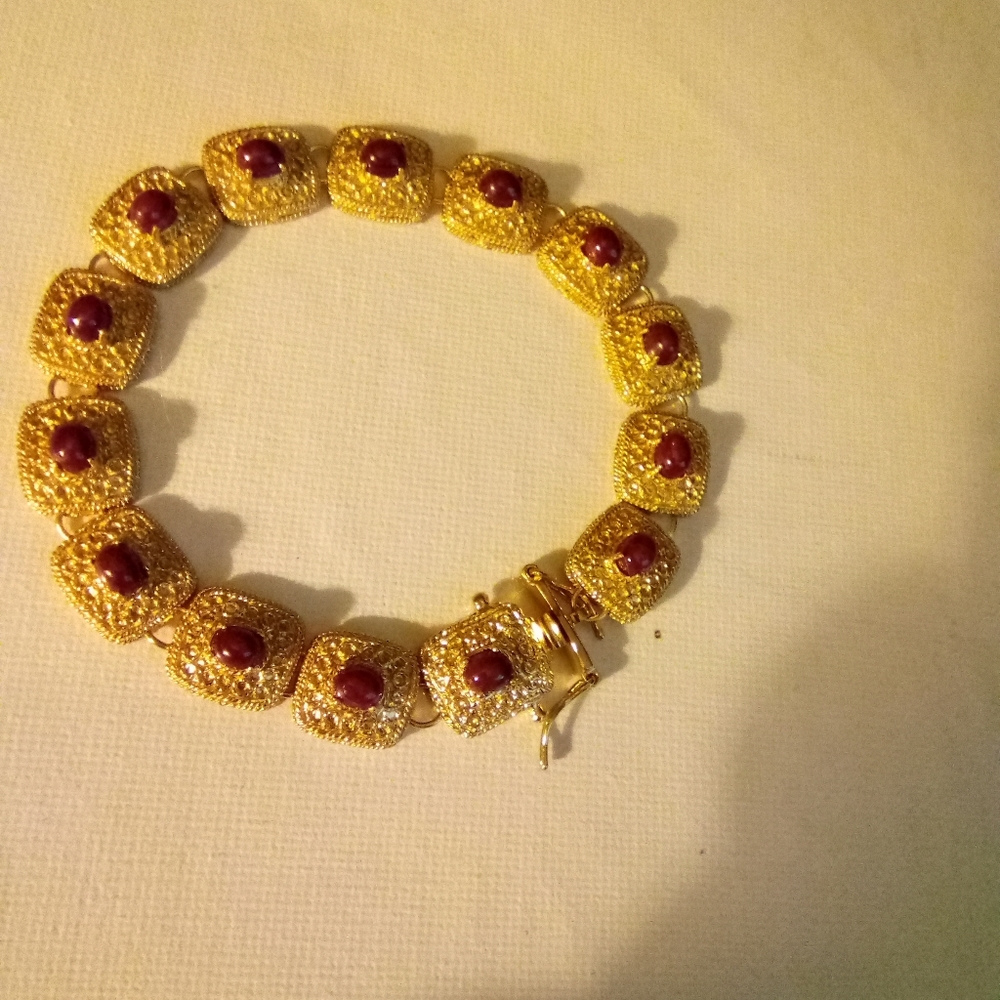 Ruby bracelet
